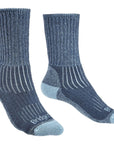 Bridgedale Women's Hike Midweight Merino Comfort Boot Socks (Blue)