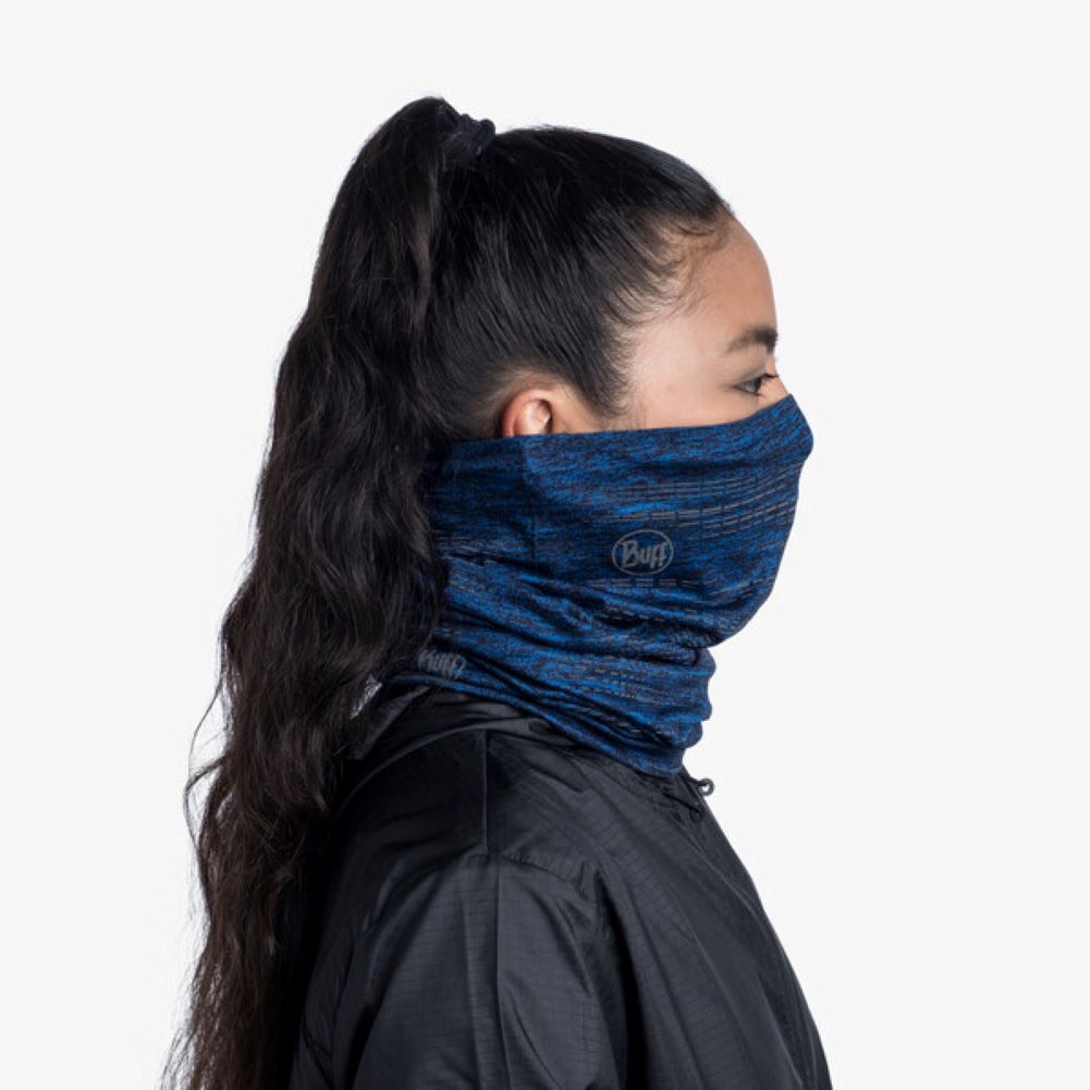 Buff Reflective DryFlx® Neckwarmer Face Cover (R-Blue)