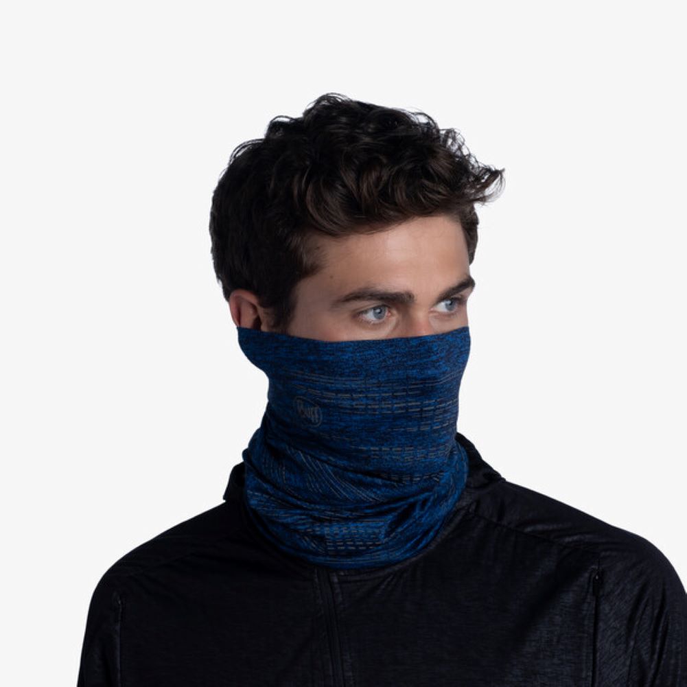 Buff Reflective DryFlx® Neckwarmer Face Cover (R-Blue)