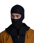 Buff EcoStretch Balaclava (Solid Black) wearing