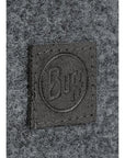 Buff Merino Fleece Neck Warmer (Solid Grey) closer