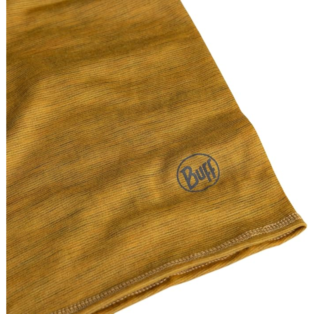 Buff Merino Lightweight Neckwear Multistripes (Maize) logo