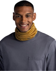 Buff Merino Lightweight Neckwear Multistripes (Maize) male model