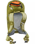 Deuter AC LITE 24L Hiking Backpack (Linden/Cactus) open