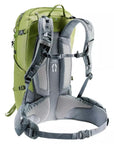 Deuter Trail Pro 33L Hiking Backpack (Meadow/Graphite) back angle