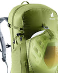 Deuter Trail Pro 33L Hiking Backpack (Meadow/Graphite) helmet