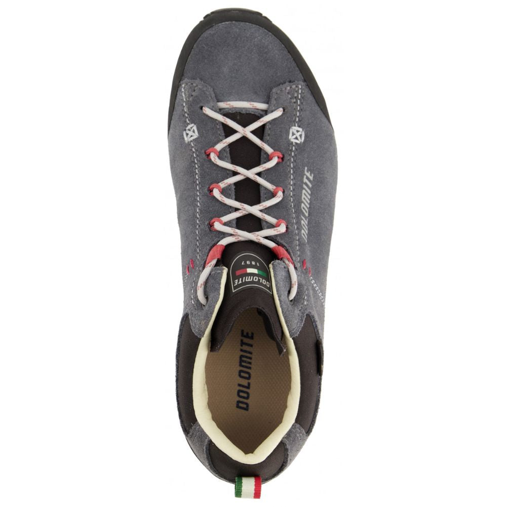 Dolomite Women's 54 Low Evo GTX Walking Shoe (Gunmetal Grey) top view
