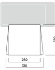Easy Camp Campervan /Motor Tour Canopy Awning measurements