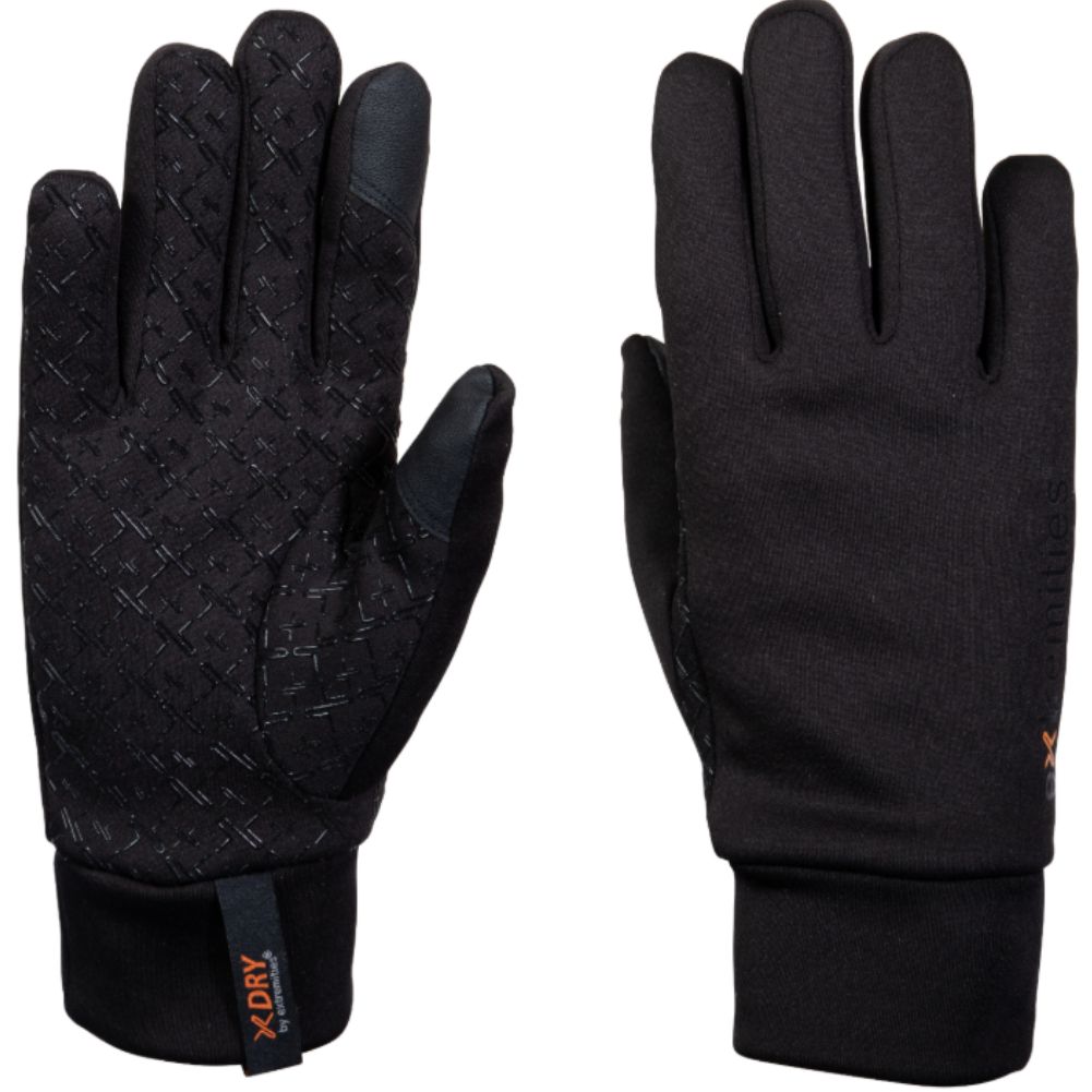 Extremities (by Terra Nova) Insulated Waterproof Sticky Power Liner Gloves (Black)