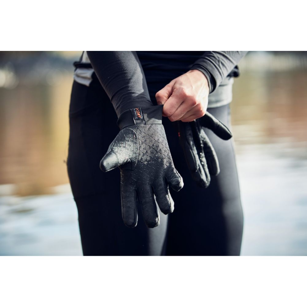 Extremities (by Terra Nova) Insulated Waterproof Sticky Power Liner Gloves (Black)