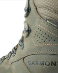 Garmont Men's Pordoi Nubuck GTX Walking Boot (Oliver Green/Dark Orange) close up