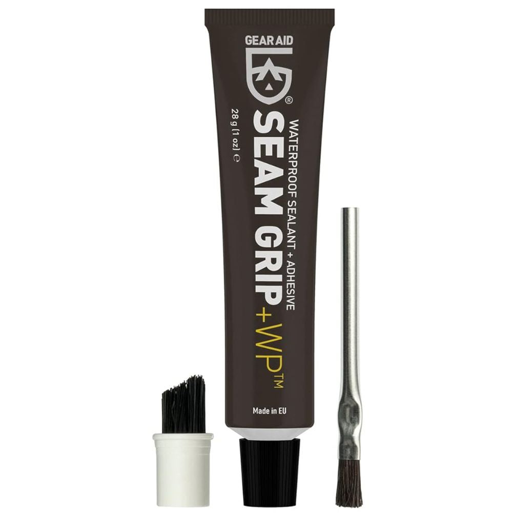 Gear Aid (By McNett) Seam Grip + WP Sealant + Adhesive (28g Tube with Brush Applicator)