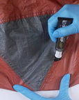 Gear Aid (By McNett) Seam Grip + WP Sealant + Adhesive (28g Tube with Brush Applicator) applying