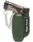 GoSystem Mach 3 Triple Flame Windproof Lighter left side