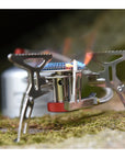 GoSystem Powersource 2250 - Butane/Propane Gas flame on