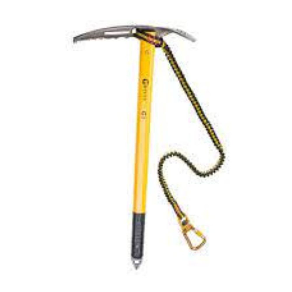 Grivel G1 Plus Ice Axe With Spring Leash Yellow – Summits Outdoor