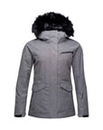 Rossignol Women's Heather Parka Ski Jacket (Heather Grey)