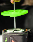 Jetboil Silicone Coffee Press pressing