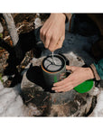 Jetboil Silicone Coffee Press top pressing