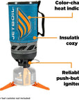 Jetboil Flash Personal Cooking Stove System (Matrix) colour changes