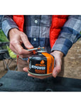 Jetboil JetPower Fuel 100g Gas Canister being used 2