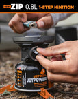 Jetboil Zip 0.8L Fast Boil Stove System (Carbon)