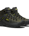 KEEN Men's Targhee III Waterproof Mid (Forest Night/Evening Primrose) twins