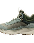 Keen Women's Leiki Waterproof Leather Hiking Boot (Iceberg Green/Bronze Green) left side