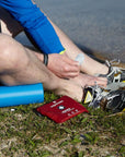 LifeSystems Light and Dry Nano First Aid Kit being used