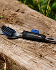 LifeVenture Titanium Cutlery Set wood