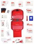 Lifesystems Camping First Aid Kit all the items out