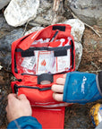 Lifesystems Camping First Aid Kit being used