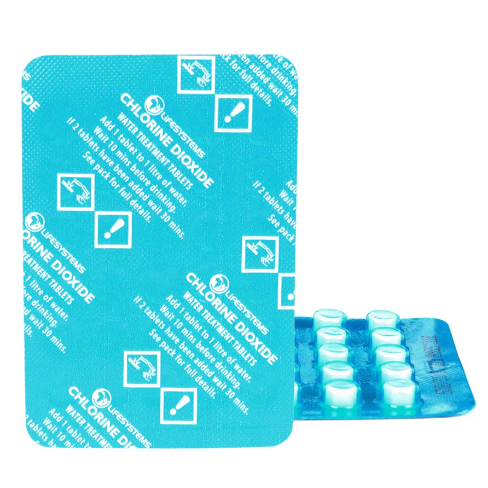 Lifesystems Chlorine Dioxide Tablets Summits Outdoor