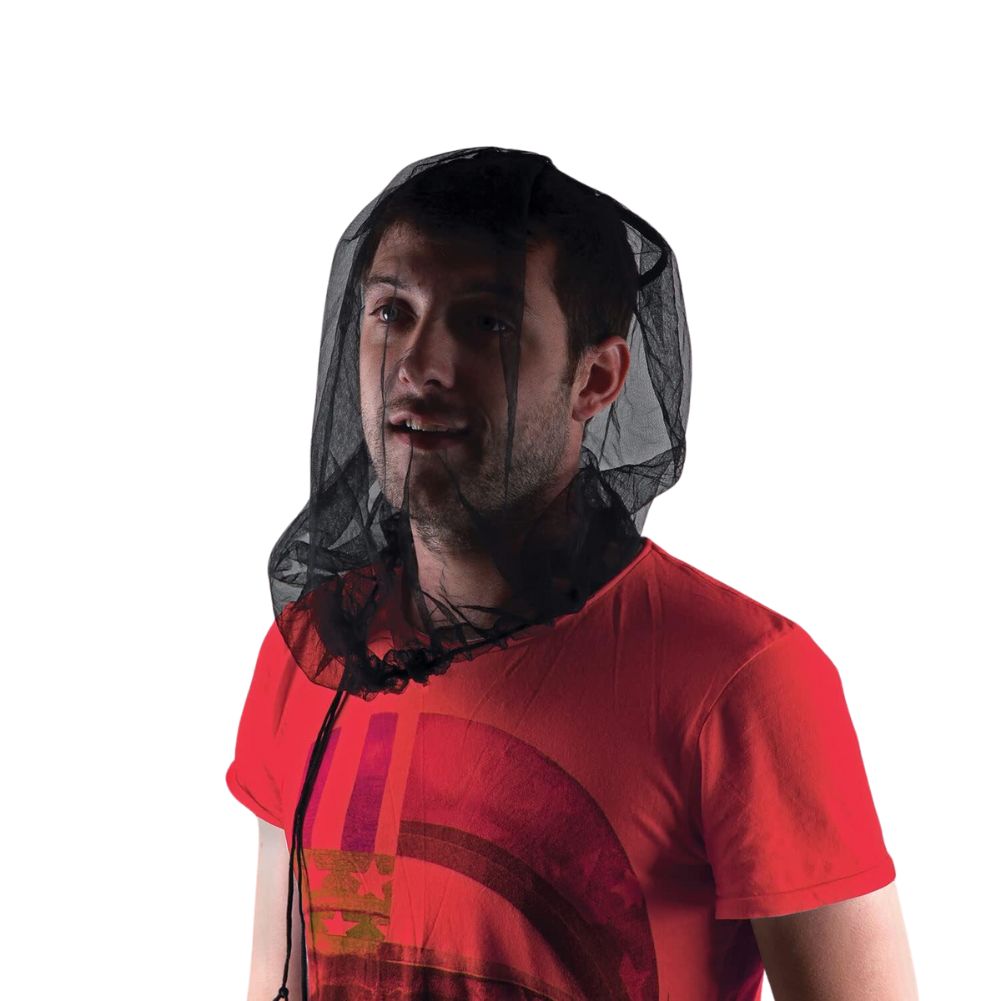 Lifesystems Midge & Mosquito Head Net being used
