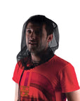 Lifesystems Midge & Mosquito Head Net being used