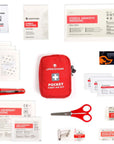 Lifesystems Pocket First Aid Kit laied out