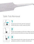 Lifesystems Tick Remover Tweezers info