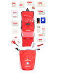 Lifesystems Waterproof First Aid Kit laied out