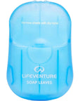 Lifeventure Travel Soap Leaves front empty