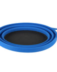 Lifeventure Silicone Ellipse Bowl (Navy) - Flat
