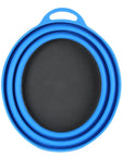 Lifeventure Silicone Ellipse Bowl (Navy) - Top