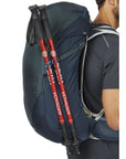 Lowe Alpine AirZone Trail 35L Hiking Pack (Tempest Blue/Orion Blue) poles