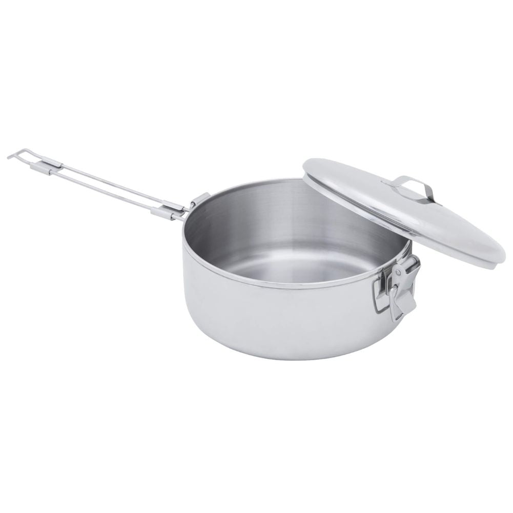MSR Alpine Stowaway Stainless Steel Pot (475ml) lid off