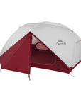 MSR Elixir 3 Tent - 3 Person Backpacking Tent (White)