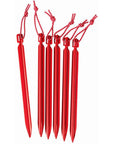 MSR Groundhog Tent Stakes/Pegs (Pack of 6) - 19cm