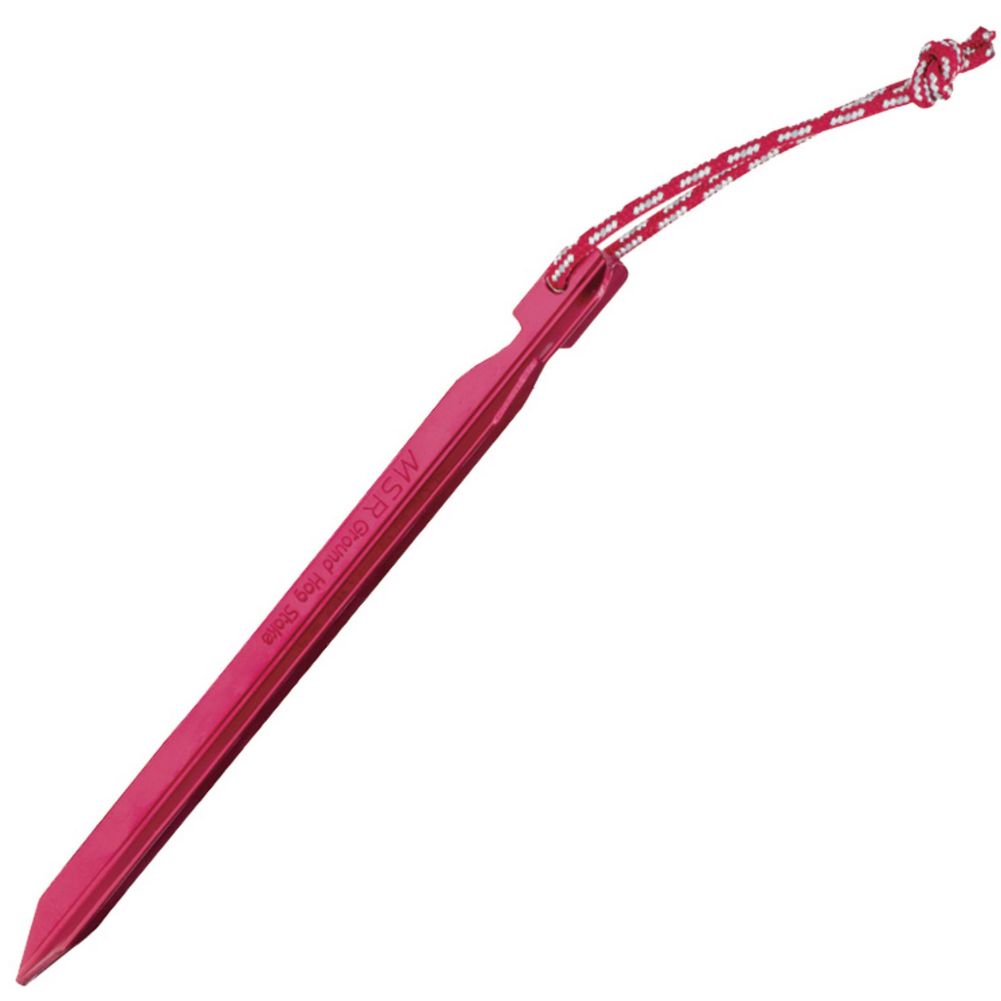 MSR Groundhog Tent Stakes/Pegs (Pack of 6) - 19cm single