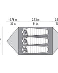 MSR Mutha Hubba NX Tent - 3 Person Tent size