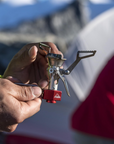MSR Pocket Rocket 2 Stove in a hand