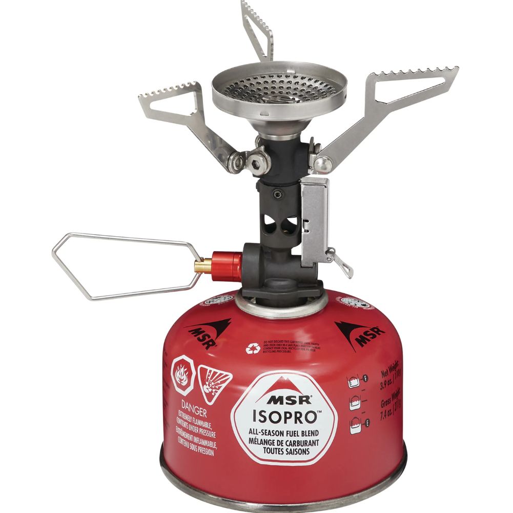 MSR Pocket Rocket Deluxe Camping Stove angle
