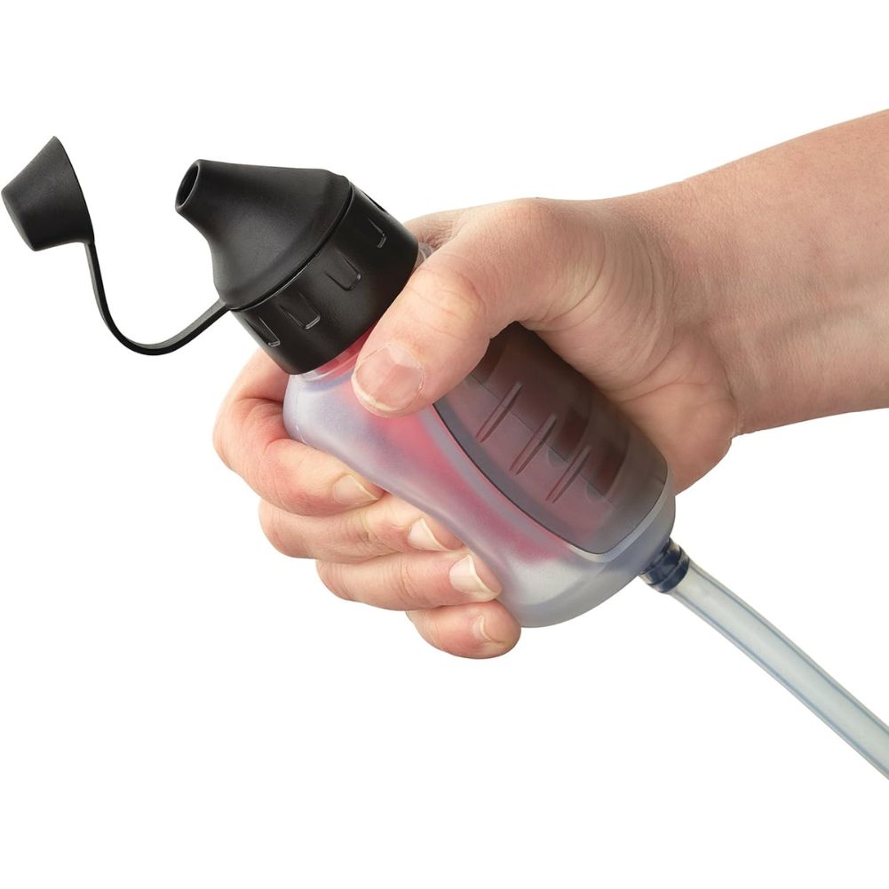MSR TrailShot Pocket-Sized Water Microfilter hand